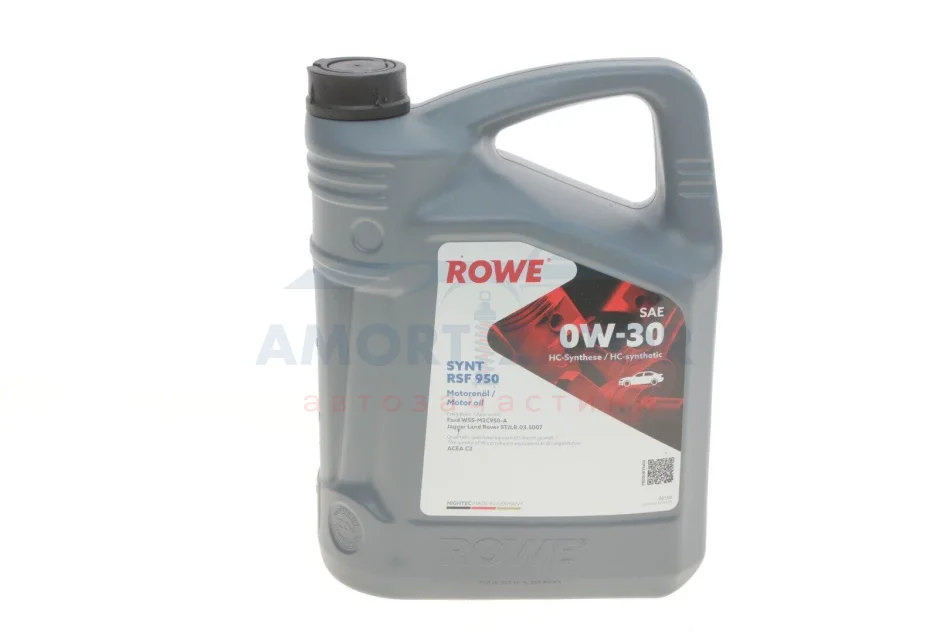 Олива моторна HIGHTEC SYNT RSF 950 SAE 0W-30 (5 L) ROWE 20150005099 (фото 1)