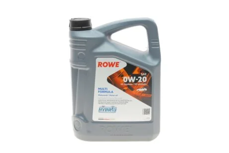 Олива моторна HIGHTEC MULTI FORMULA SAE 0W-20 (5 L) ROWE 20202005099