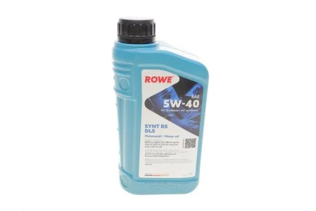 Олива моторна HIGHTEC SYNT RS DLS SAE 5W-40 (1 L) ROWE 20307001099