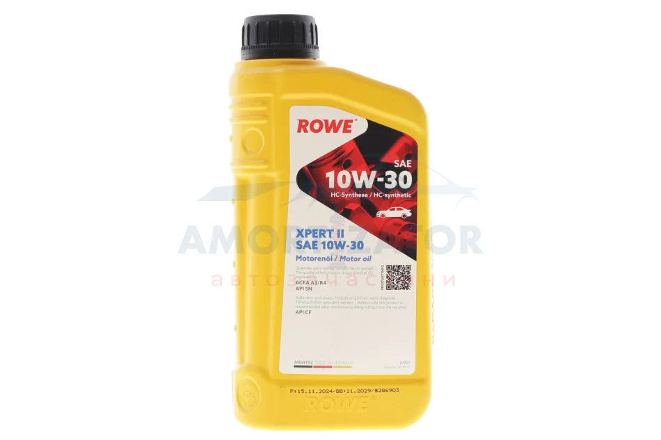 Олива моторна HIGHTEC XPERT II 10W30 (1L) ROWE 20327001099 (фото 1)