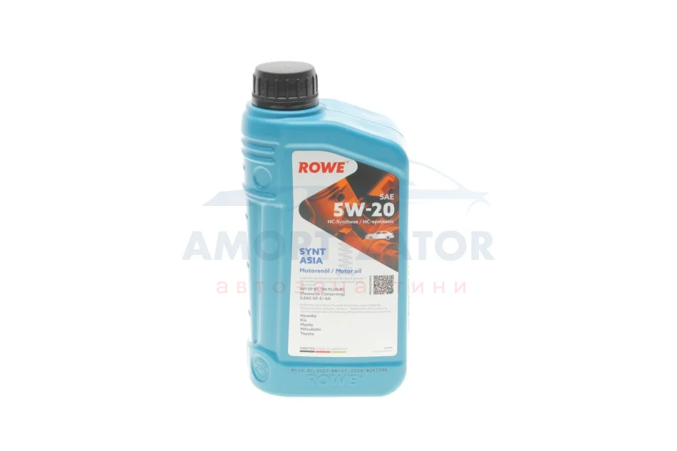 Олива моторна HIGHTEC SYNT ASIA SAE 5W-20 (1 L) ROWE 20359001099 (фото 1)