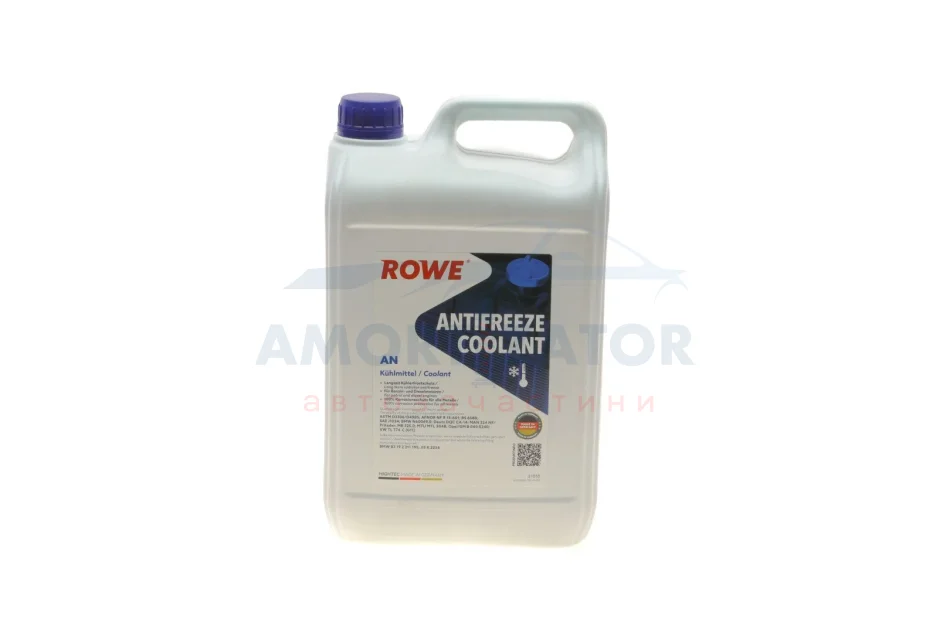 Антифриз HIGHTEC ANTIFREEZE COOLANT AN (5 L) ROWE 21010005099 (фото 1)