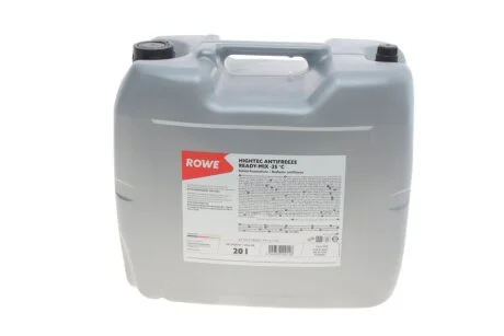 Антифриз HIGHTEC ANTIFREEZE COOLANT RM -25°C (20 L) ROWE 21041020099