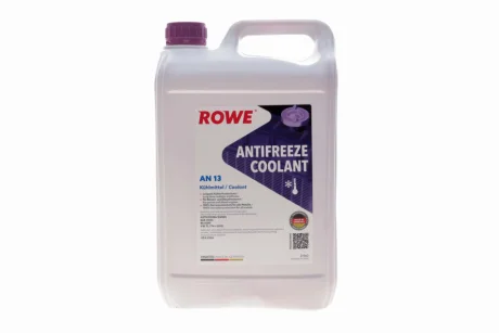 Антифриз HIGHTEC ANTIFREEZE COOLANT AN 13 (5 L) ROWE 21062005099