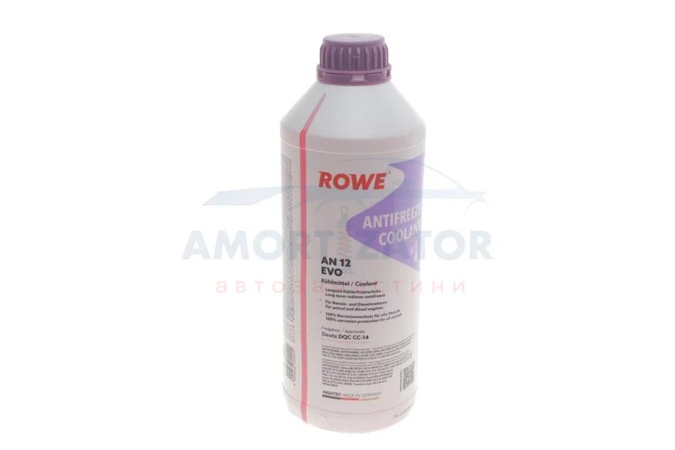 Рідина охолоджуюча HIGHTEC ANTIFREEZE COOLANT AN 12 EVO (1,5 L) ROWE 21080001599 (фото 1)