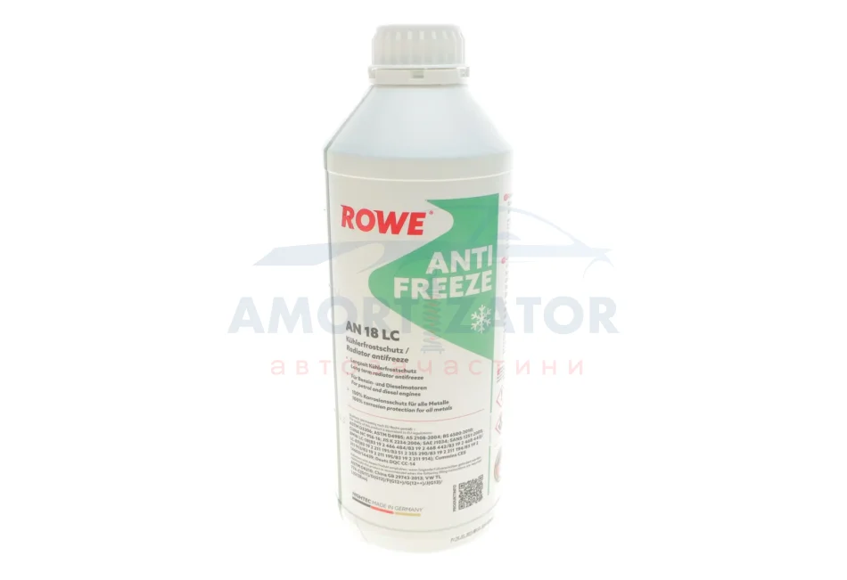 Антифриз HIGHTEC ANTIFREEZE COOLANT AN 18 LC (1,5 L) ROWE 21133001599 (фото 1)