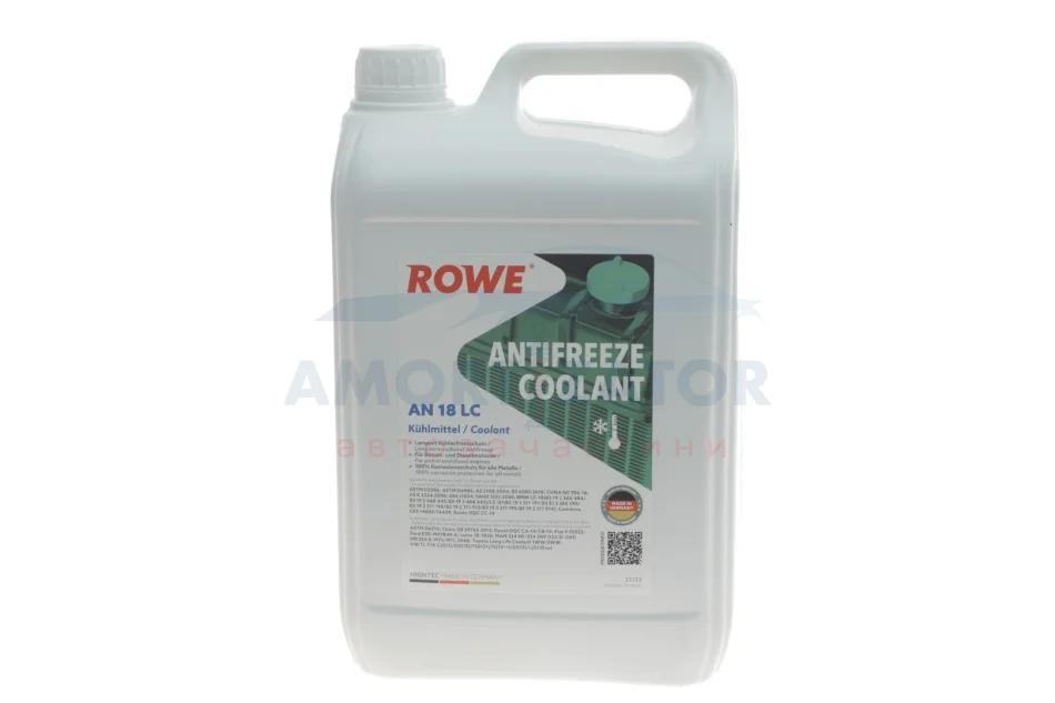 Антифриз HIGHTEC ANTIFREEZE COOLANT AN 18 LC (5 L) ROWE 21133005099 (фото 1)