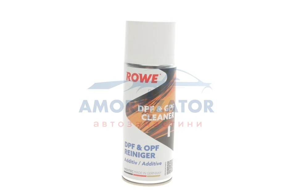 Засіб для очищення сажових фільтрів HIGHTEC DPF & GPF CLEANER / DPF & OPF REINIGER (0,4 L) ROWE 22015000499 (фото 1)