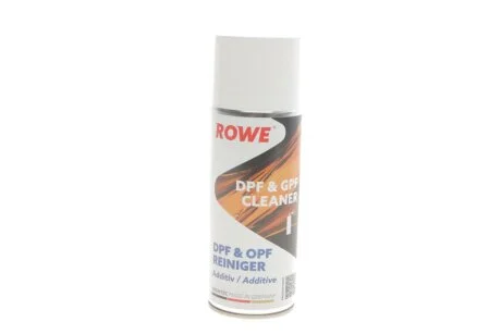 Засіб для очищення сажових фільтрів HIGHTEC DPF & GPF CLEANER / DPF & OPF REINIGER (0,4 L) ROWE 22015000499