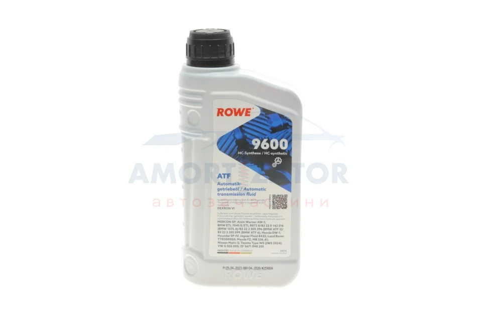 Олива трансмісійна HIGHTEC ATF 9600 (1 L) ROWE 25036001099 (фото 1)