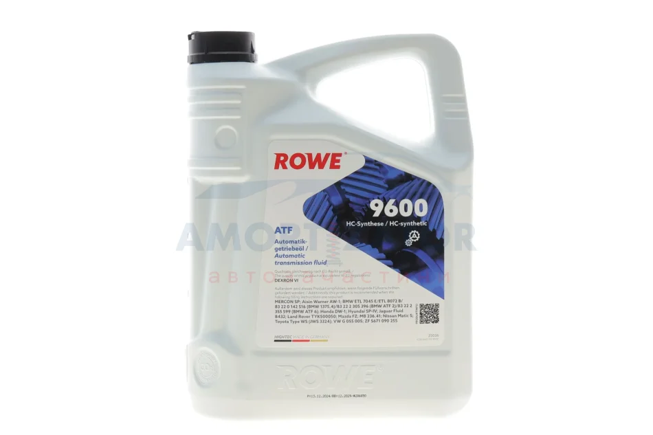 Олива трансмісійна HIGHTEC ATF 9600 ROWE 25036005099 (фото 1)