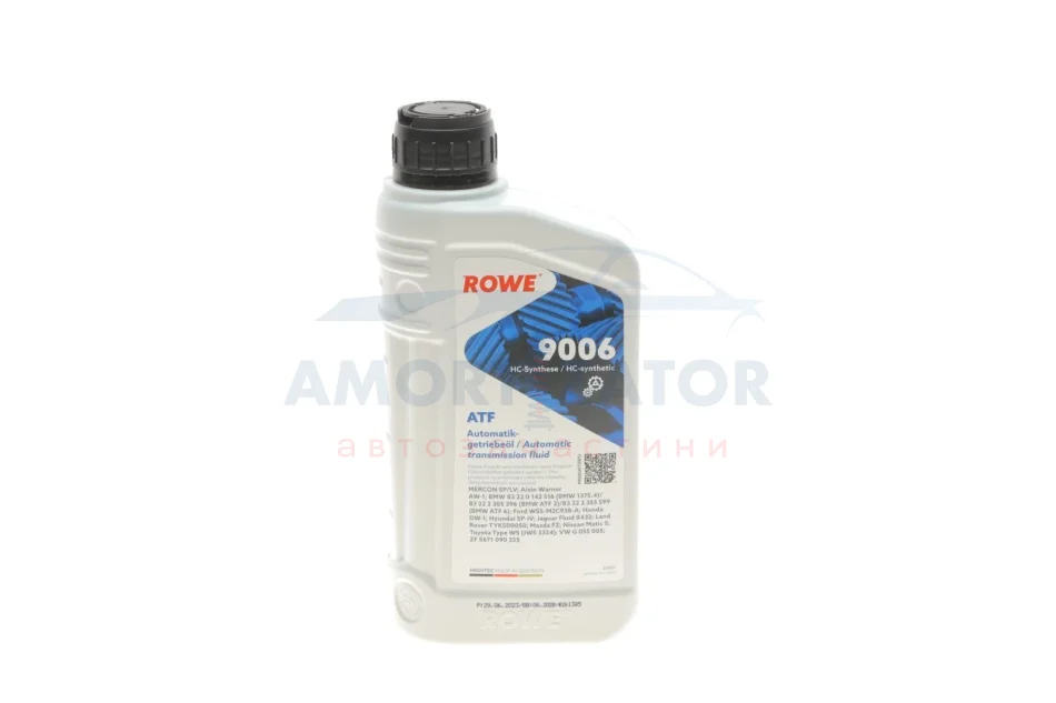 Олива трансмісійна HIGHTEC ATF 9006 (1 L) ROWE 25051001099 (фото 1)