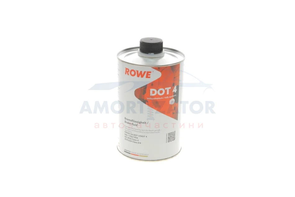 Гальмівна рідина HIGHTEC DOT 4 (1 L) ROWE 25109001099 (фото 1)