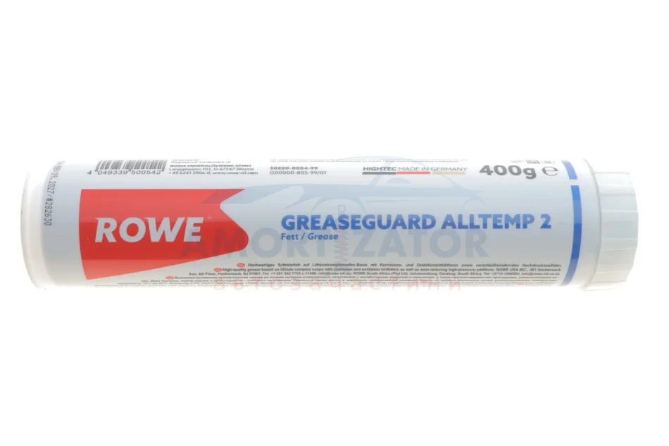 Змазка універсальна HIGHTEC GREASEGUARD ALLTEMP 2 (0,4 L) ROWE 50200000499 (фото 1)
