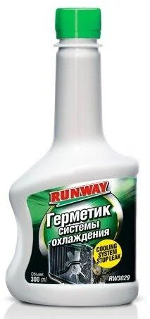 0.3л герметик системи охолодження RUNWAY RW3029 (фото 1)
