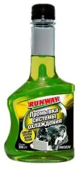 0.3л COOLING SYSTEM QUIK FLUSH очищувач системи охолодження RUNWAY RW3030