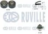 Водяний насос + зубчастий ремінь RUVILLE 5500342 (фото 1)