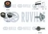 CITROEN К-т ГРМ (помпа+ремінь+2ролика) Berlingo, C2, C3, C4 1.6HDI, FIAT Scudo, FORD Fiesta, Focus 1.6TDCI RUVILLE 5503951 (фото 1)