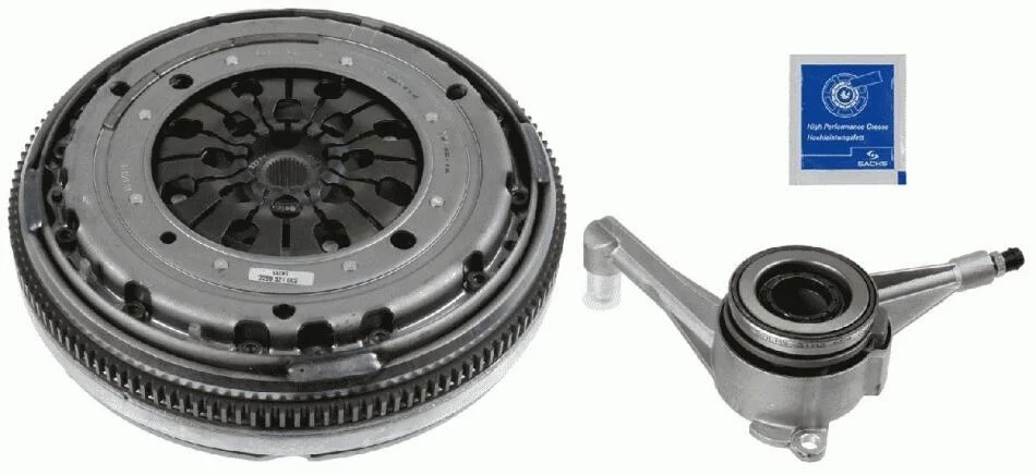 Зчеплення+ маховик VW TRANSPORTER 2,5TDI 95-03 (вир-во) SACHS 2290 601 034 (фото 1)