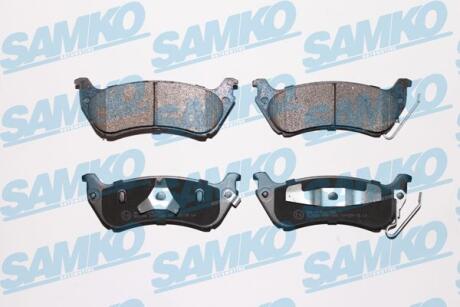Комплект гальмівних накладок, дискове гальмо SAMKO 5SP1065