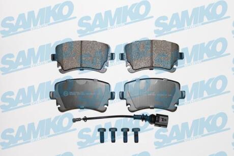 Комплект гальмівних накладок, дискове гальмо SAMKO 5SP1206