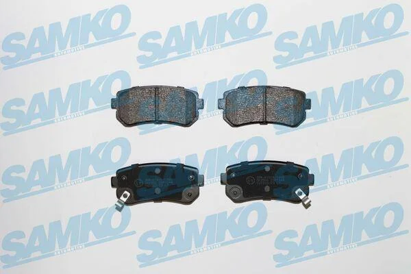 Комплект гальмівних накладок, дискове гальмо SAMKO 5SP1344 (фото 1)
