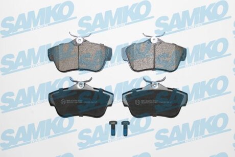Комплект гальмівних накладок, дискове гальмо SAMKO 5SP1460