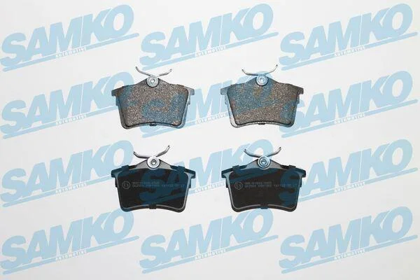 Комплект гальмівних накладок, дискове гальмо SAMKO 5SP1500 (фото 1)