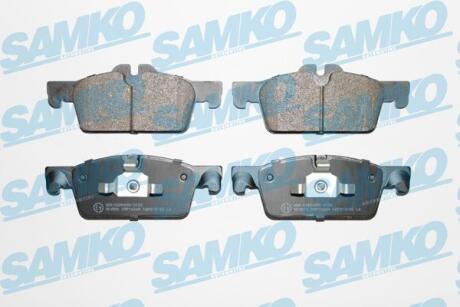 Комплект гальмівних накладок, дискове гальмо SAMKO 5SP1626