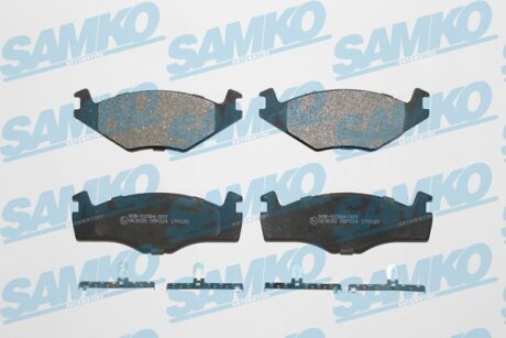 Колодки гальмівні дискові SAMKO 5SP224
