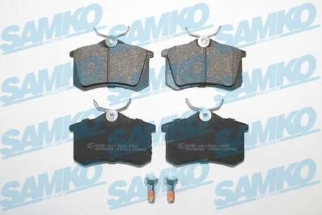 Комплект гальмівних накладок, дискове гальмо SAMKO 5SP294