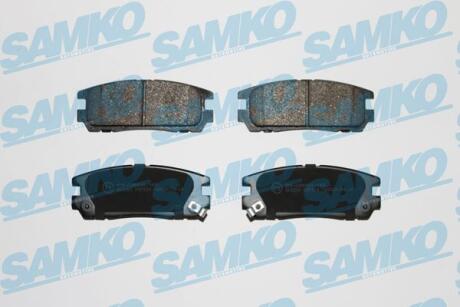 Комплект гальмівних накладок, дискове гальмо SAMKO 5SP524
