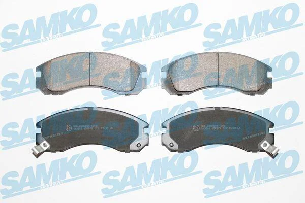 Колодки гальмівні дискові SAMKO 5SP578 (фото 1)
