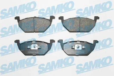Комплект гальмівних накладок, дискове гальмо SAMKO 5SP730