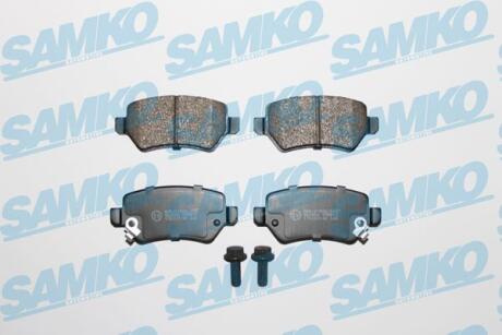 Комплект гальмівних накладок, дискове гальмо SAMKO 5SP811