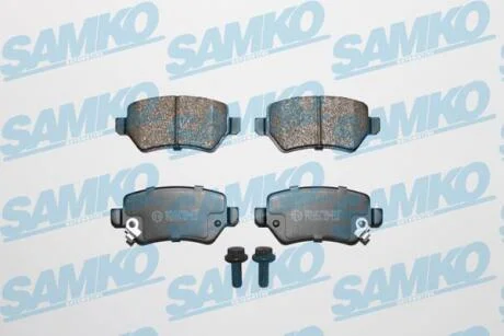 Комплект гальмівних накладок, дискове гальмо SAMKO 5SP811