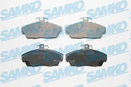 Комплект гальмівних накладок, дискове гальмо SAMKO 5SP922