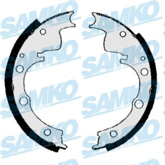 Комплект гальмівних колодок SAMKO 80250B