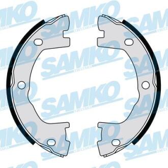 Комплект гальмівних колодок, стоянкове гальмо SAMKO 87800