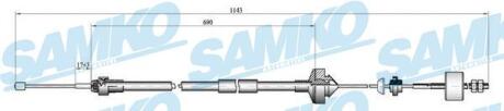Тросовий привод, привод зчеплення SAMKO C0277C