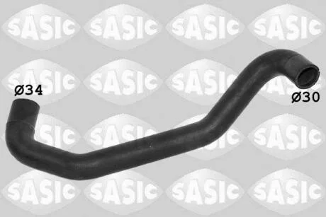 Шланг гумовий сист. охолоджен. SASIC 3400067