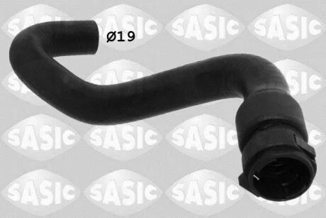 Патрубок нагрівача (19мм) RENAULT CLIO II, KANGOO, KANGOO EXPRESS, THALIA I, THALIA II 1.5D 06.01- SASIC 3404059