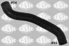 Патрубок системи охолодження верх Opel Corsa C 1.3D 06.03-12.09 SASIC 3406184 (фото 1)