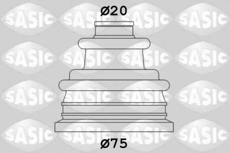 - Пильовик привідного валу SASIC 4003404