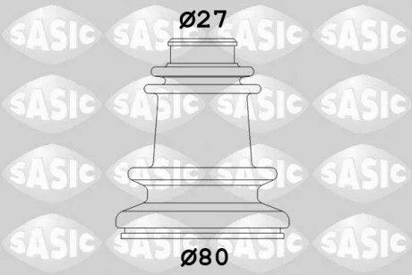 Комплект пильовиків гумових SASIC 4003419