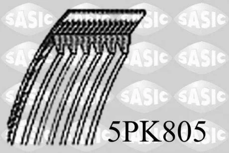 Поліклиновий ремінь SASIC 5PK805