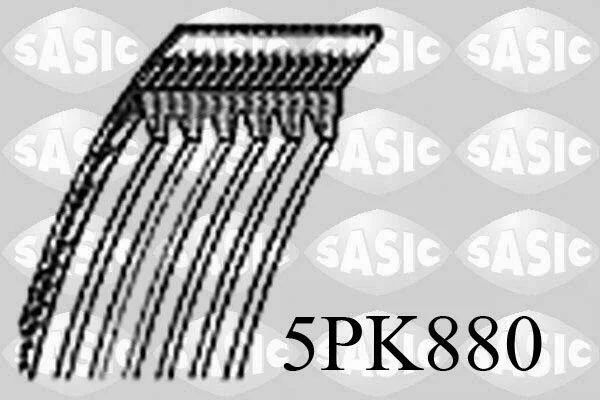 Поліклиновий ремінь SASIC 5PK880 (фото 1)