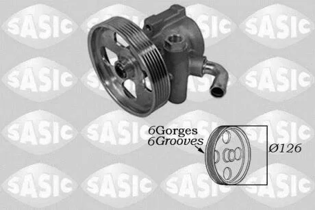 Помпа гідропідсилювача SASIC 7070059