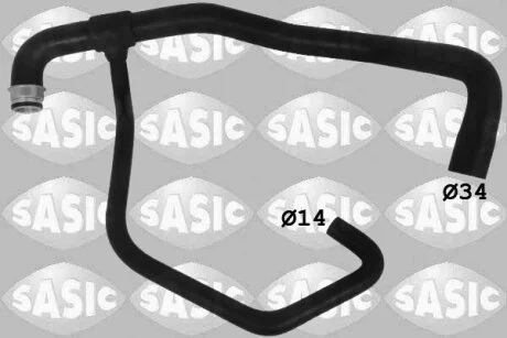 Шланг металевий сист. охолодж. SASIC SWH0478