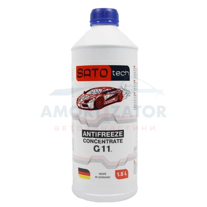 SATO Антифриз синій (-80С) 1,5л. G11 SATO TECH G1101B (фото 1)